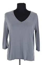 T-shirt Majestic Filatures Gris en Coton, taille S - Seconde Main