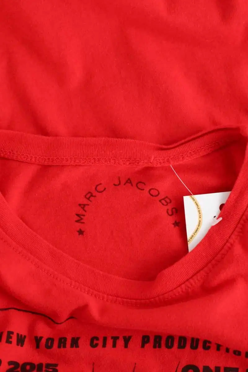 T-shirt Marc Jacobs Rouge en Coton