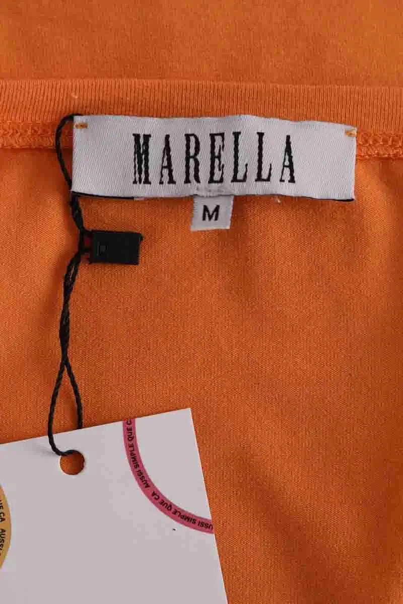 T-shirt Marella Orange en Viscose