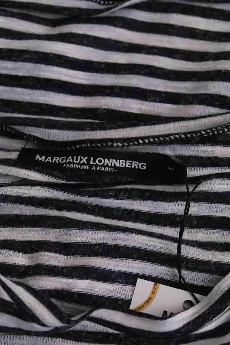 T-shirt Margaux Lonnberg Noir en Viscose