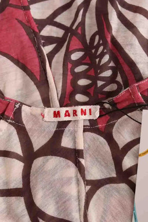 T-shirt Marni Rose en Coton