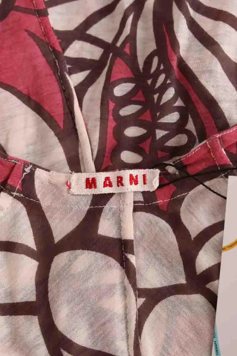 T-shirt Marni Rose en Coton