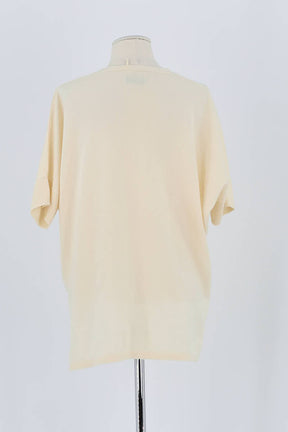T-shirt Max & Moi Beige en Laine