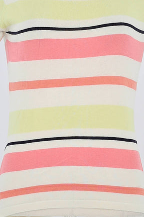 T-shirt Max Mara Beige en Soie