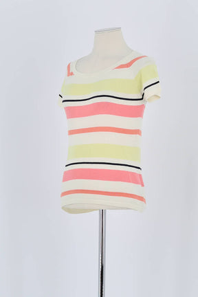 T-shirt Max Mara Beige en Soie