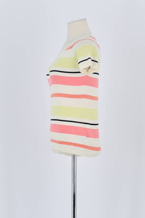 T-shirt Max Mara Beige en Soie