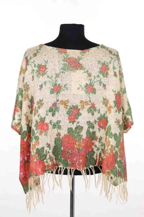 T-shirt Mes Demoiselles Beige en Synthétique