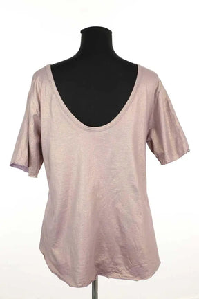 T-shirt Mes Demoiselles Violet en Coton