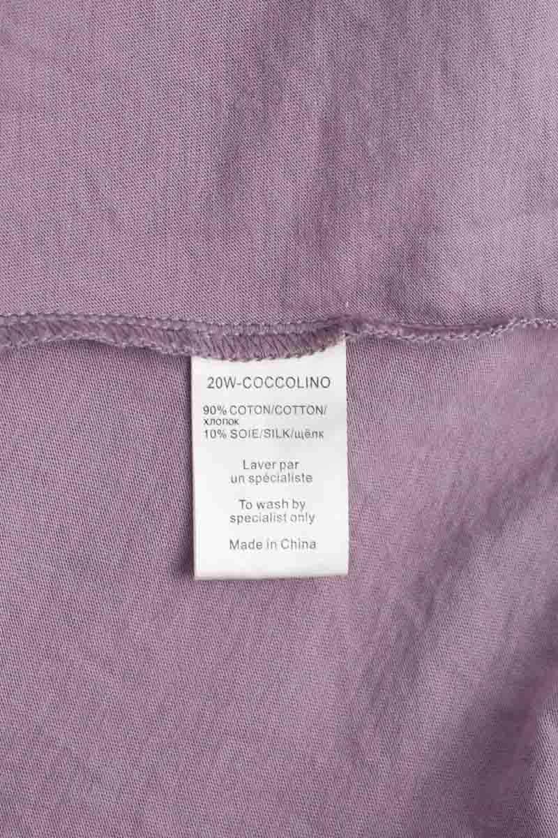 T-shirt Mes Demoiselles Violet en Coton