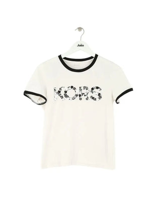 T-shirt Michael Kors Blanc en Coton, taille S - Seconde Main
