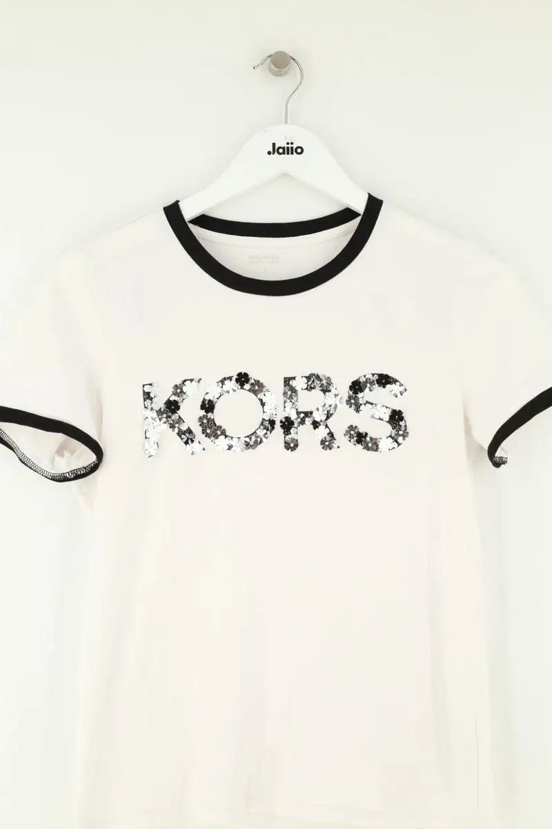 T-shirt Michael Kors Blanc en Coton
