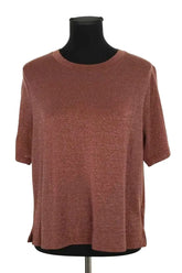 T-shirt Momoni Bordeaux en Polyester, taille XS - Seconde Main