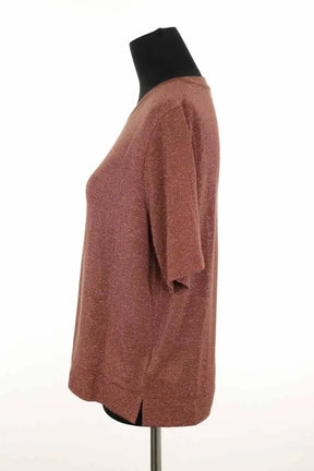 T-shirt Momoni Bordeaux en Polyester