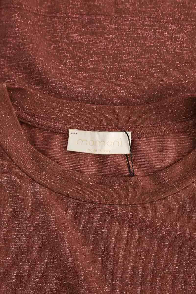 T-shirt Momoni Bordeaux en Polyester