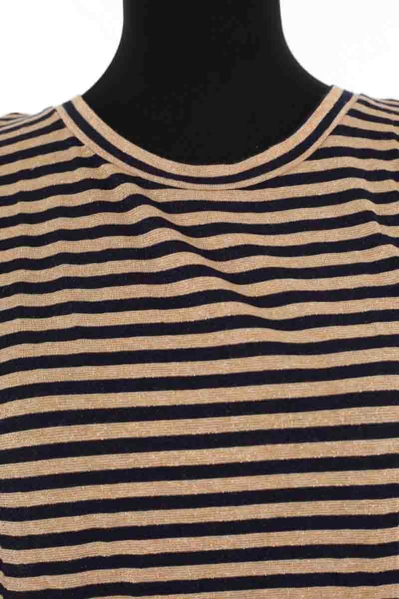 T-shirt Momoni Doré en Viscose