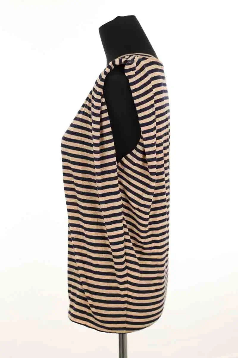 T-shirt Momoni Doré en Viscose