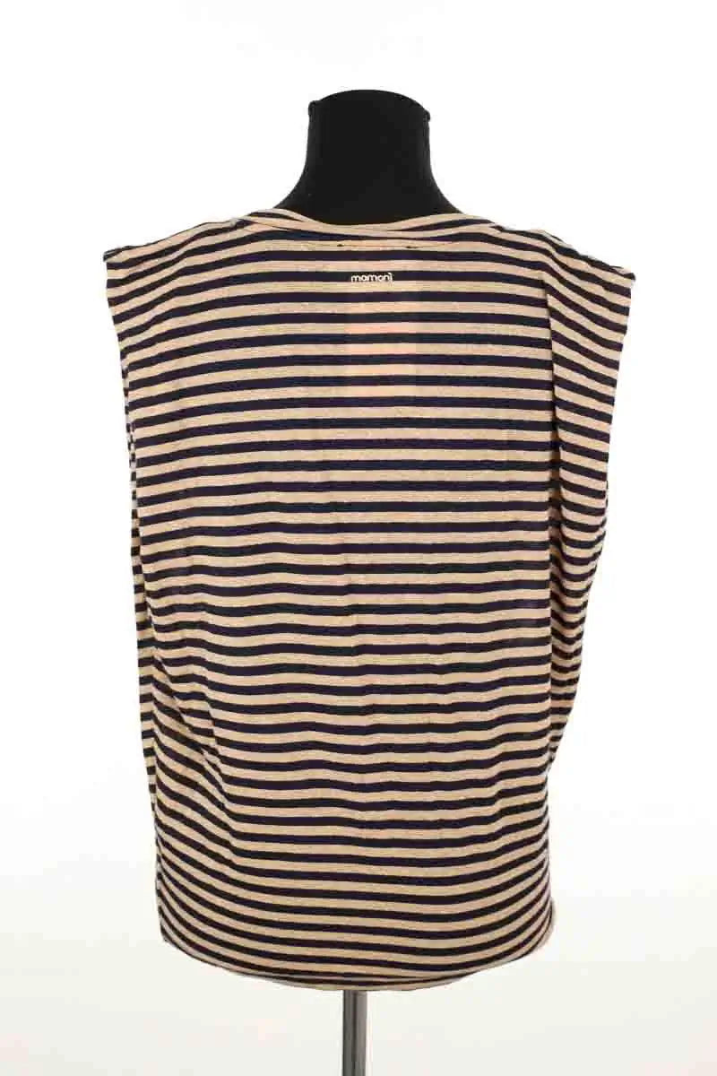 T-shirt Momoni Doré en Viscose