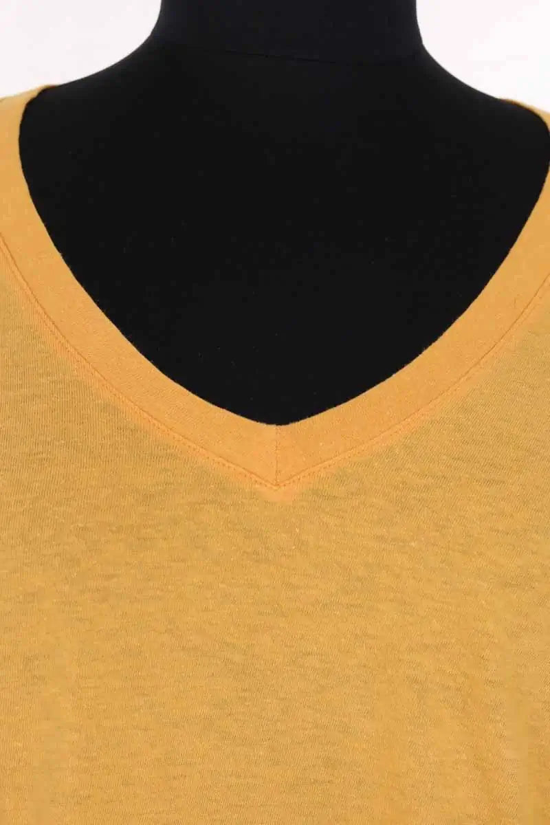 T-shirt Momoni Orange en Coton