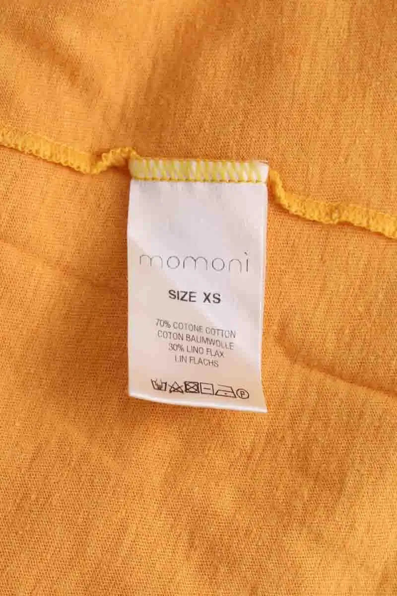 T-shirt Momoni Orange en Coton