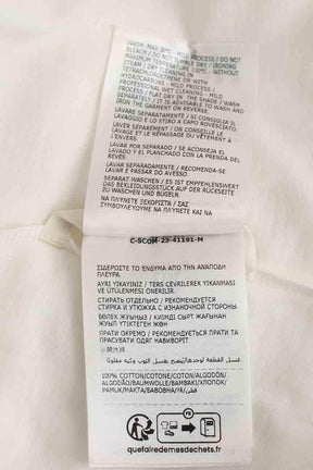 T-shirt Moncler Blanc en Coton