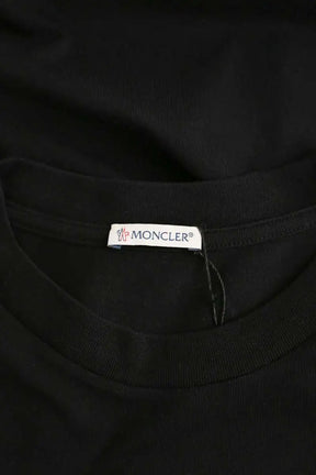 T-shirt Moncler Noir en Coton