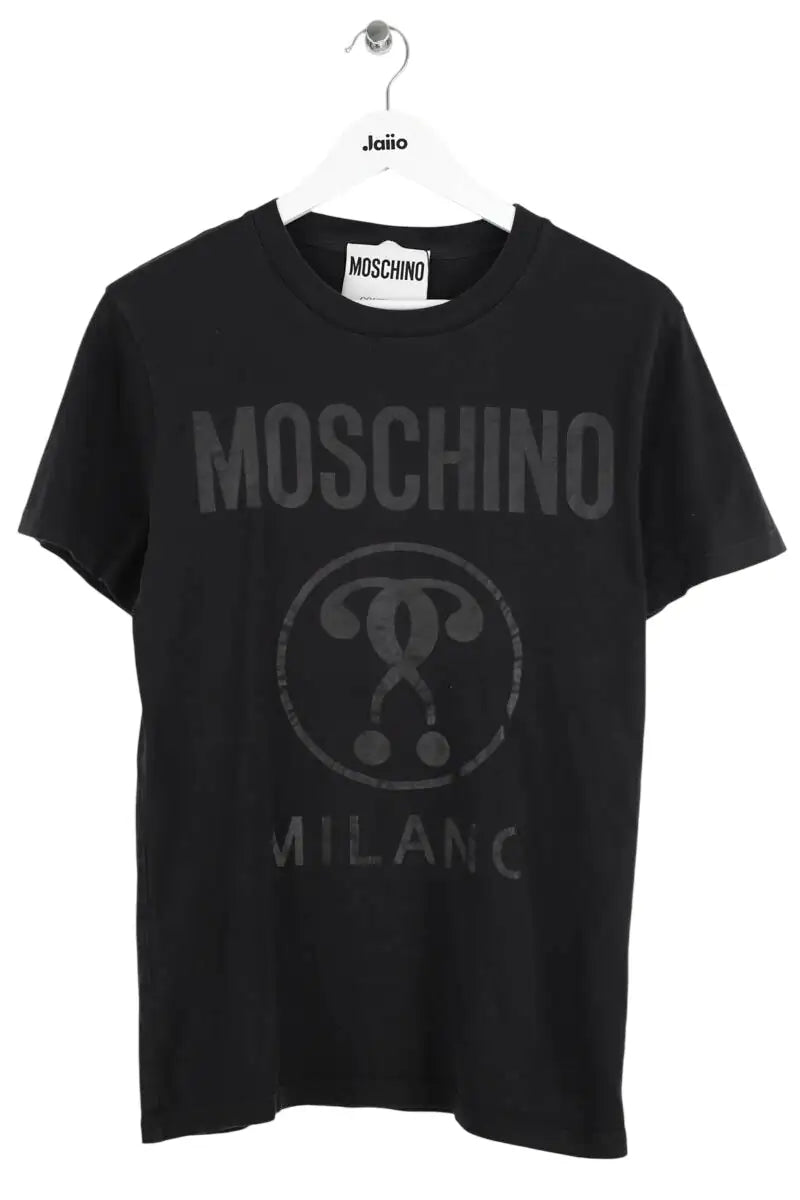 T-shirt Moschino Noir en Coton, taille L - Seconde Main