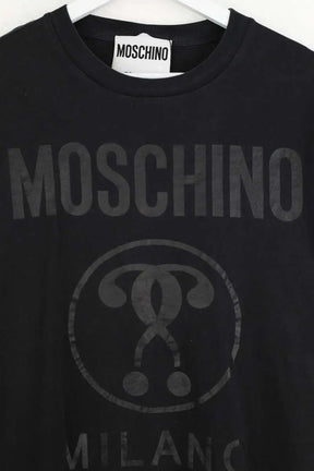 T-shirt Moschino Noir en Coton
