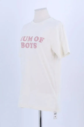 T-shirt My Travel Dreams Blanc en Coton