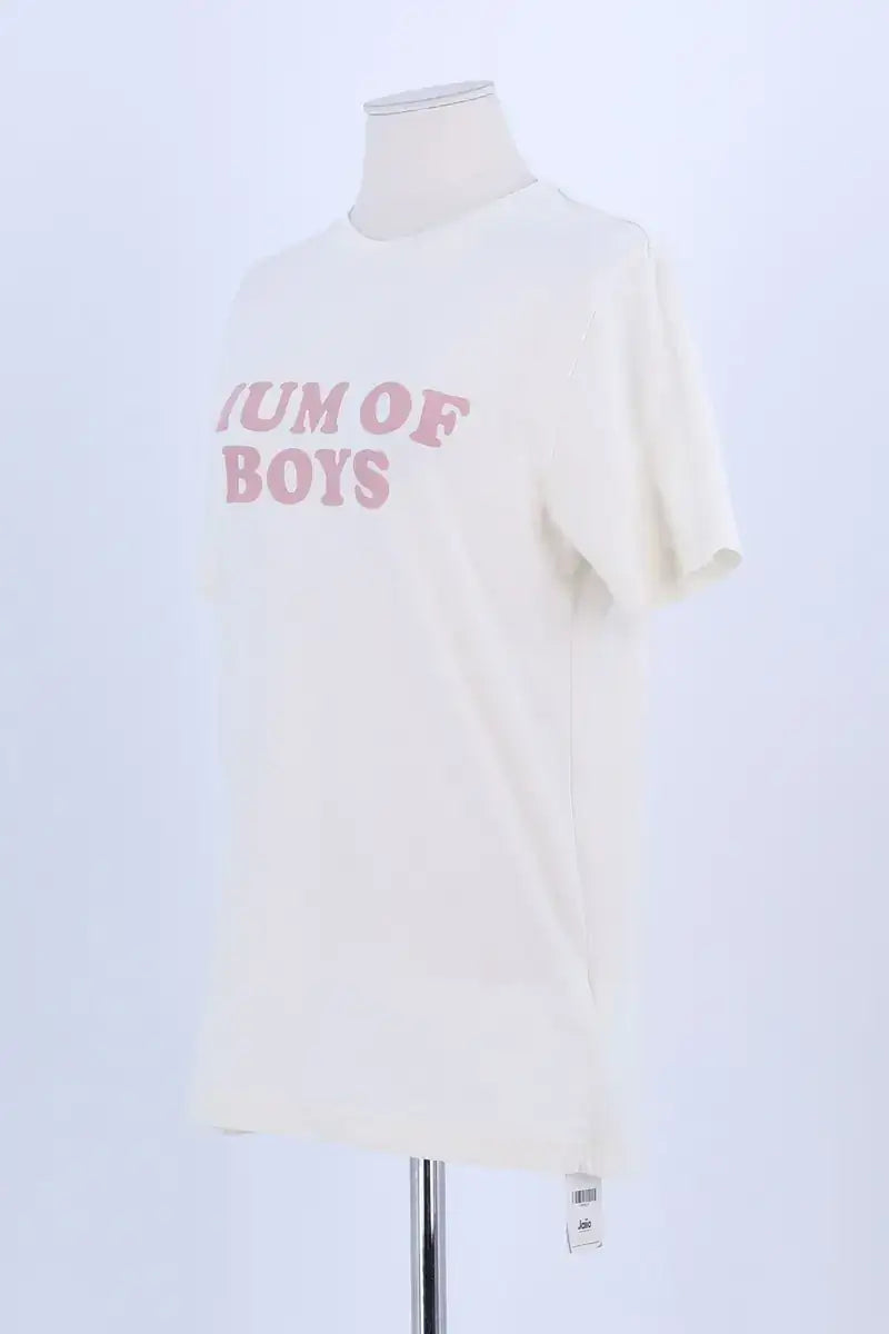 T-shirt My Travel Dreams Blanc en Coton