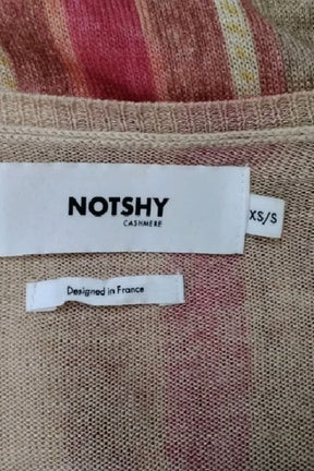 T-shirt Notshy Beige en Cachemire