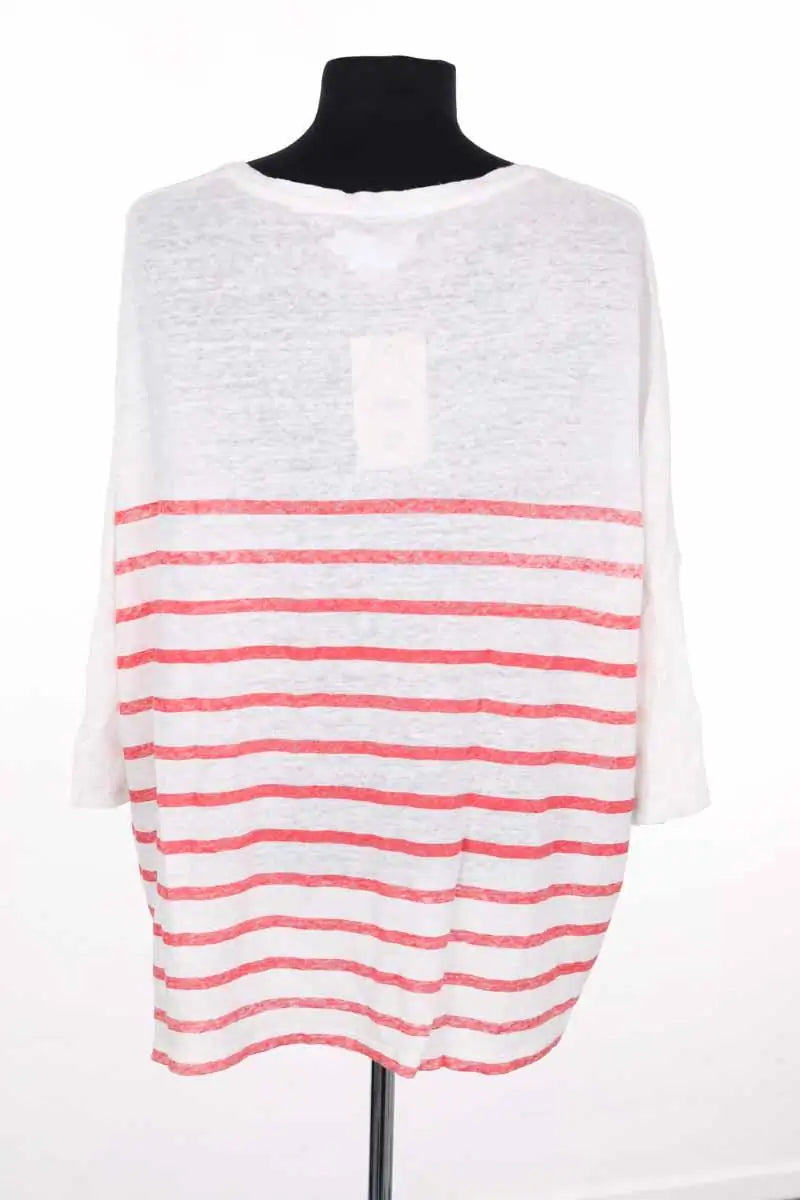 T-shirt Notshy Blanc en Laine