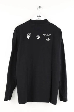 T-shirt Off White Noir en Coton