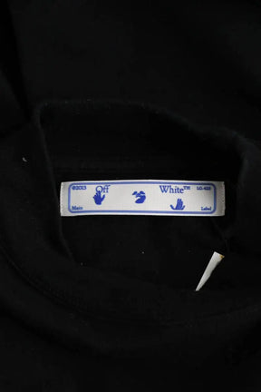 T-shirt Off White Noir en Coton