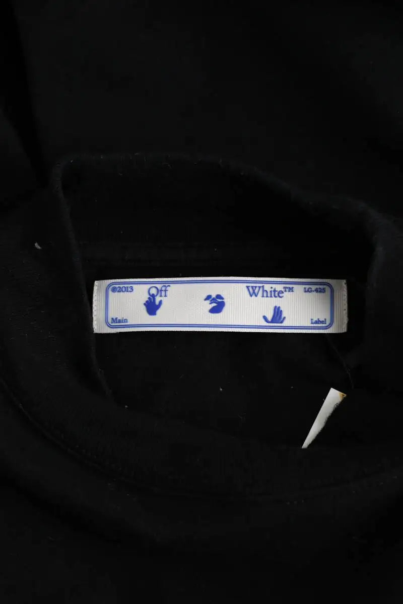 T-shirt Off White Noir en Coton