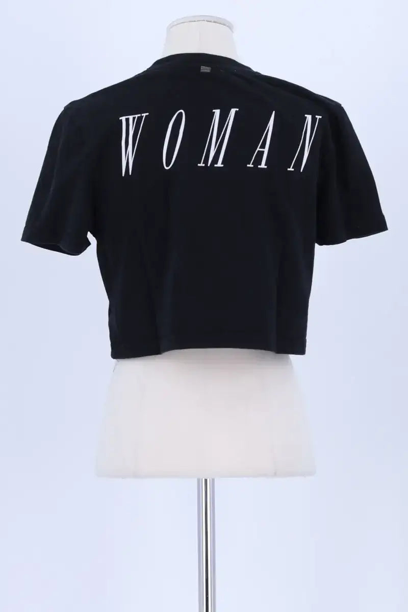 T-shirt Off White Noir en Coton
