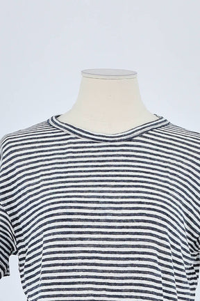 T-shirt Officine Générale Blanc en Lin