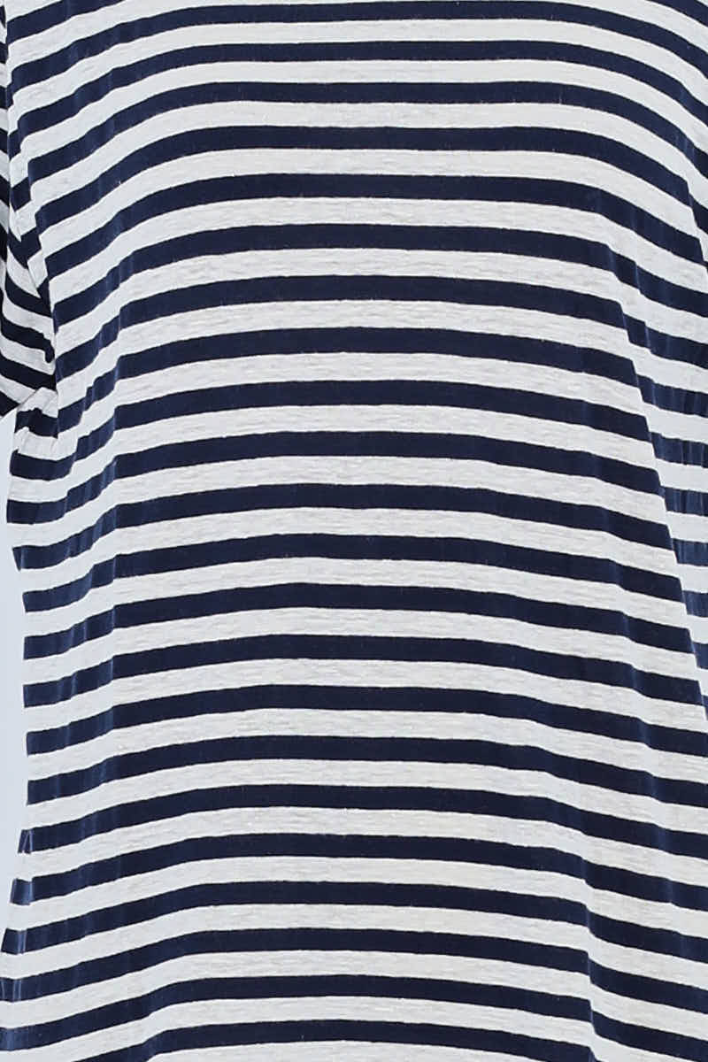 T-shirt Officine Générale Marine en Coton