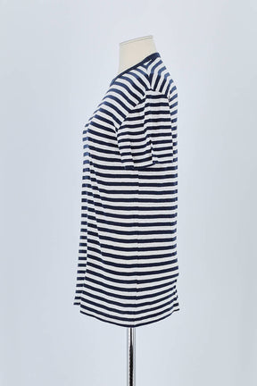 T-shirt Officine Générale Marine en Coton