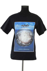 T-shirt Paco Rabanne Noir en Coton, taille S - Seconde Main