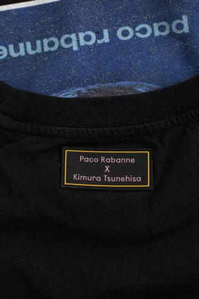 T-shirt Paco Rabanne Noir en Coton