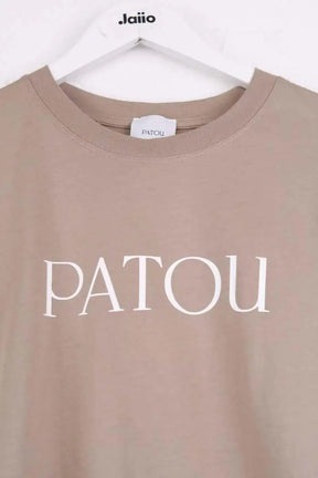 T-shirt Patou Marron en Coton