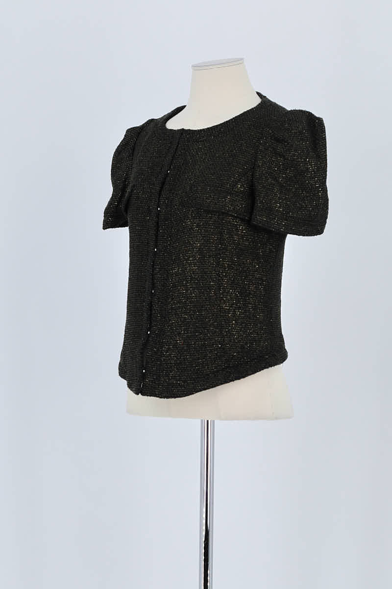 T-shirt Patrizia Pepe Noir en Laine