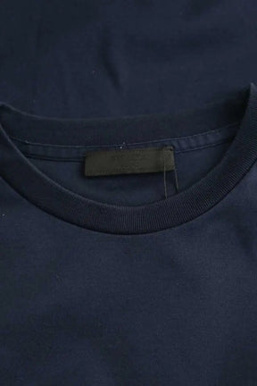 T-shirt Prada Marine en Coton