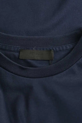 T-shirt Prada Marine en Coton