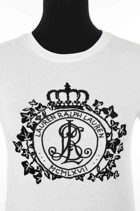 T-shirt Ralph Lauren Blanc en Coton