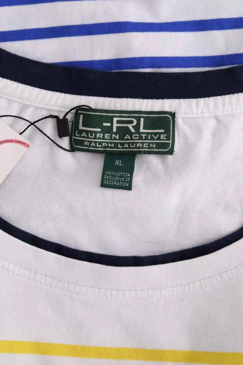 T-shirt Ralph Lauren Blanc en Coton