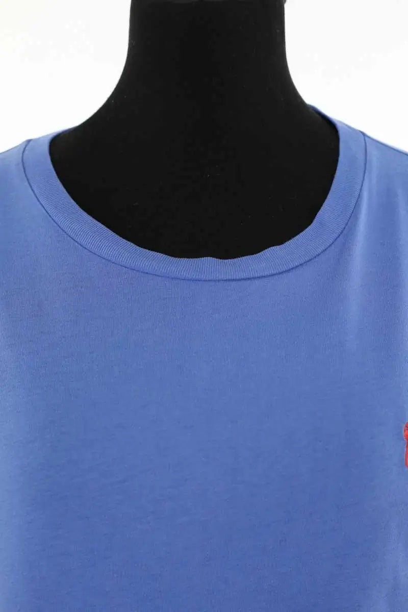 T-shirt Ralph Lauren Bleu en Coton