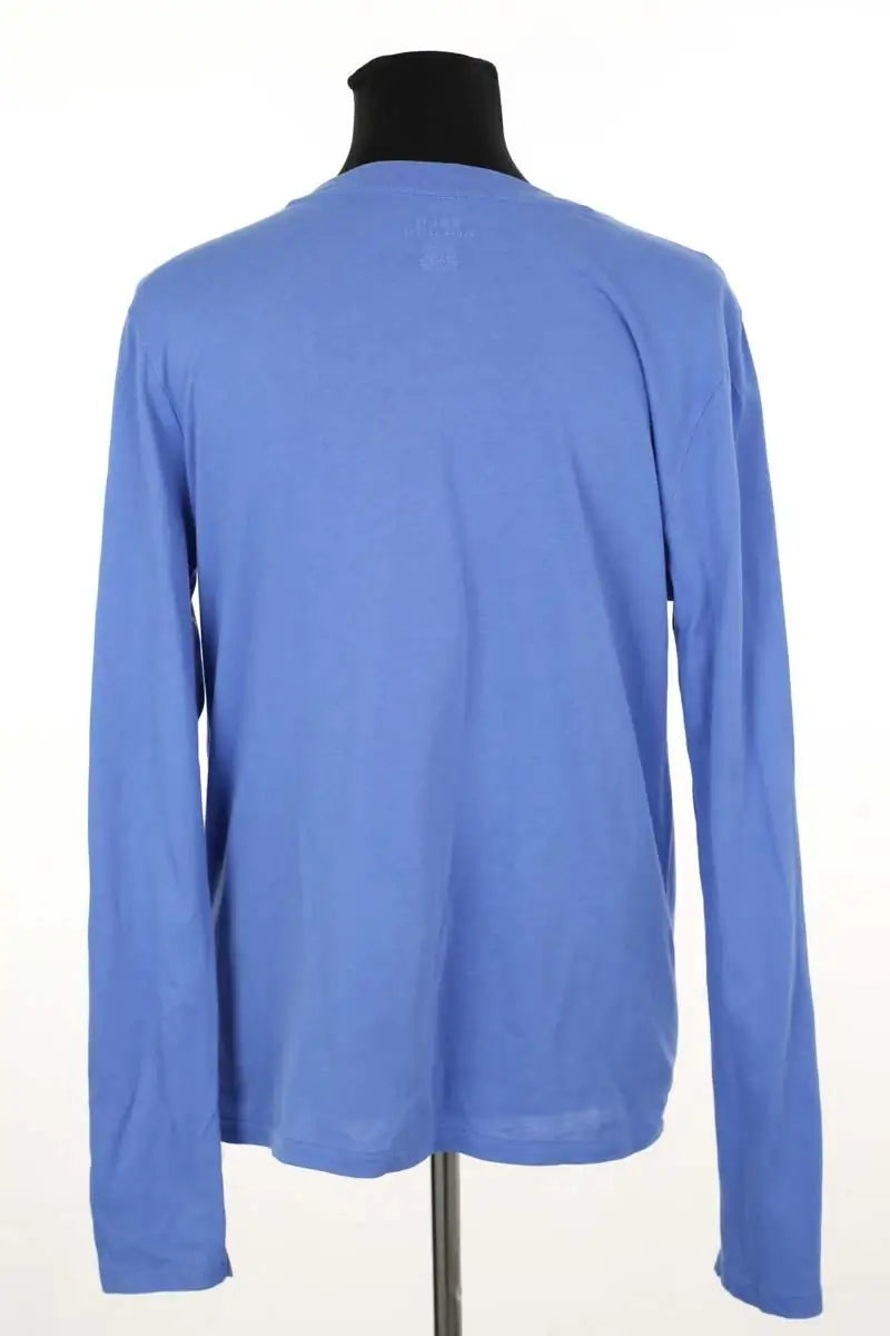 T-shirt Ralph Lauren Bleu en Coton