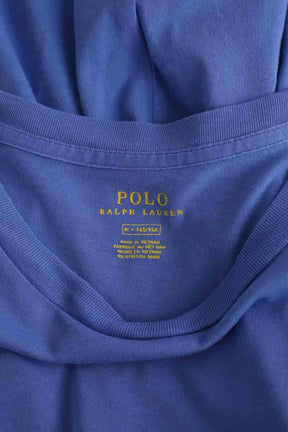 T-shirt Ralph Lauren Bleu en Coton