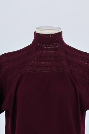 T-shirt Ralph Lauren Bordeaux en Coton